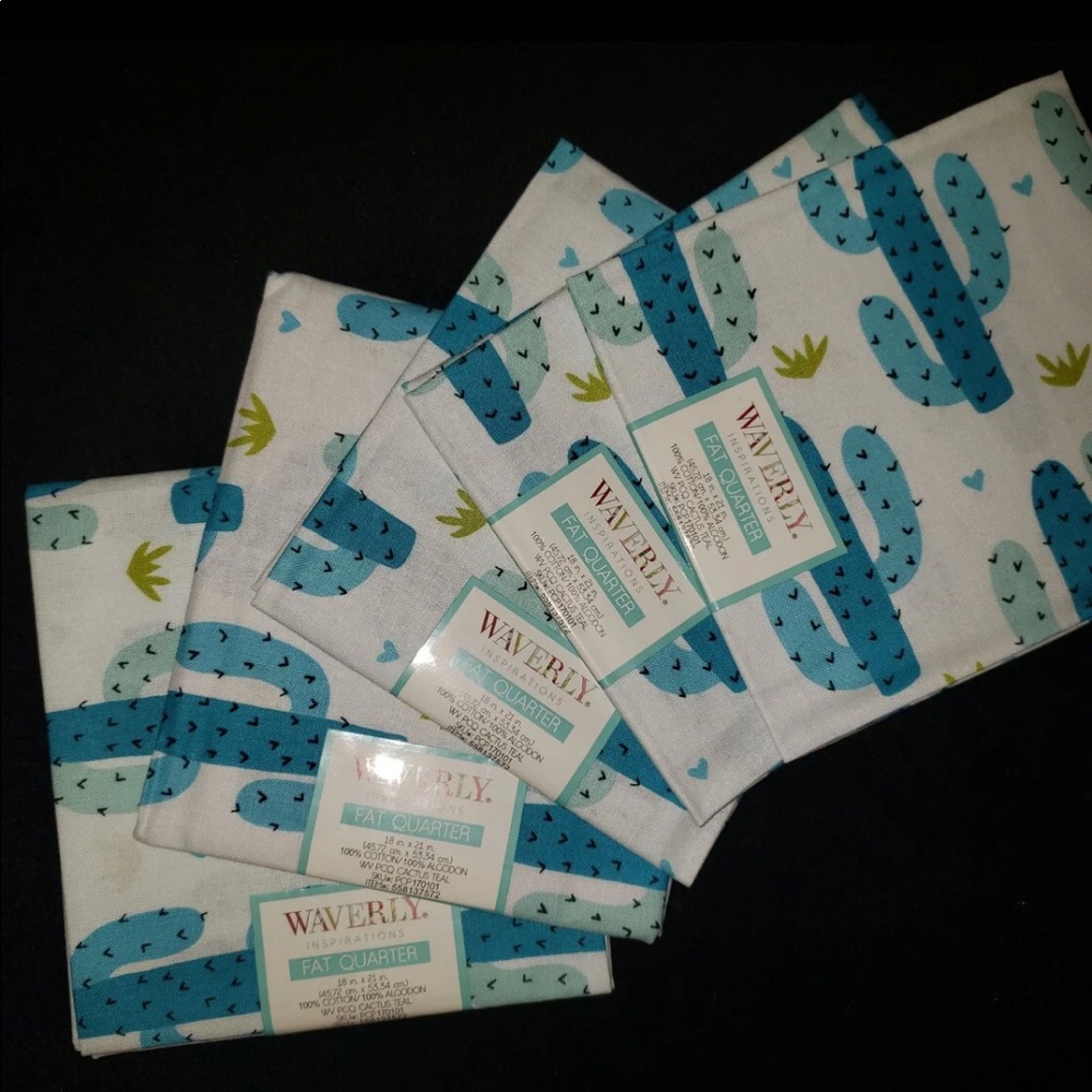 (5) Catctus Fat Quarters